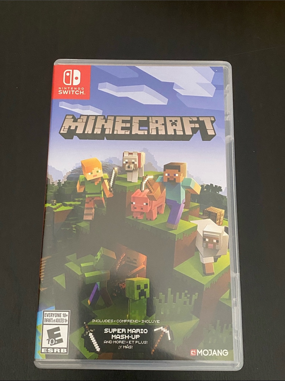 Nintendo Minecraft - Blue & Green Cover Art (Nintendo Switch)